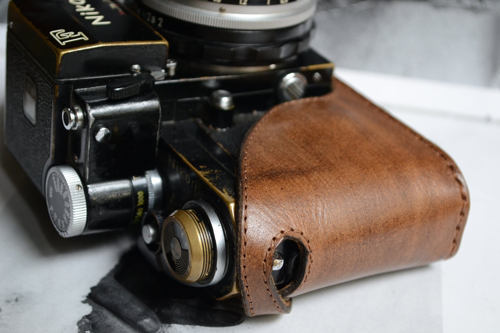 DSC_0458 Leather Nikon F Case - Image 1