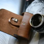 Leather Case for Zoom Wide Telephoto Lens , Gift for Photographer