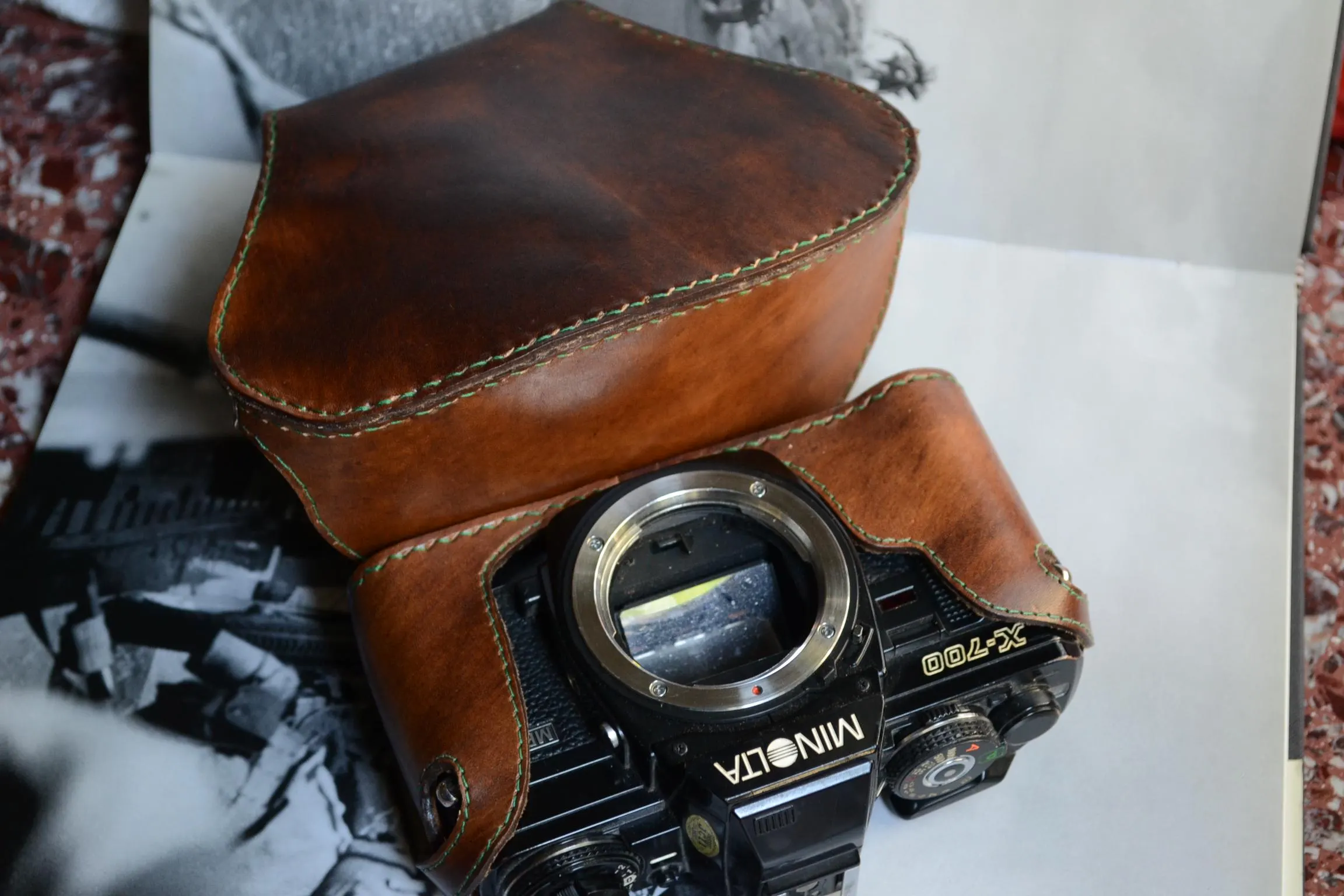 il_fullxfull.8214108408_ecwr Leather Camera full Case for Minolta X-7 , x-300 , x-700 , XG-M - Image 1